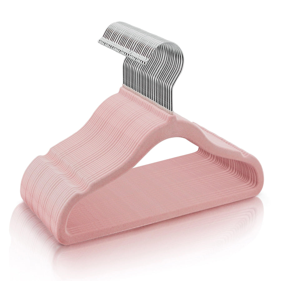 Elama kids velvet hanger Pink