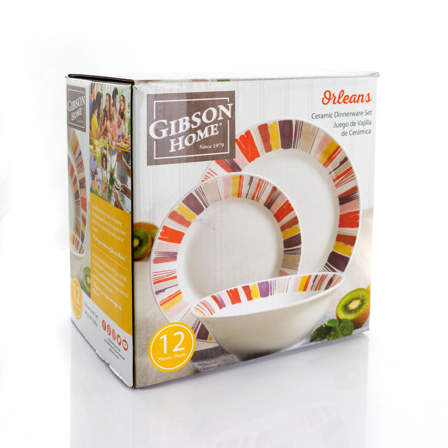 Gibson Home Orleans dinnerware set product photo 5