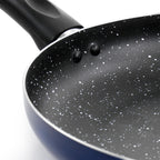 Oster Luneta 11.5-Inch Aluminum Nonstick Frying Pan, Blue