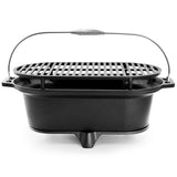 MegaChef cast iron hibachi charcoal grill product photo 7