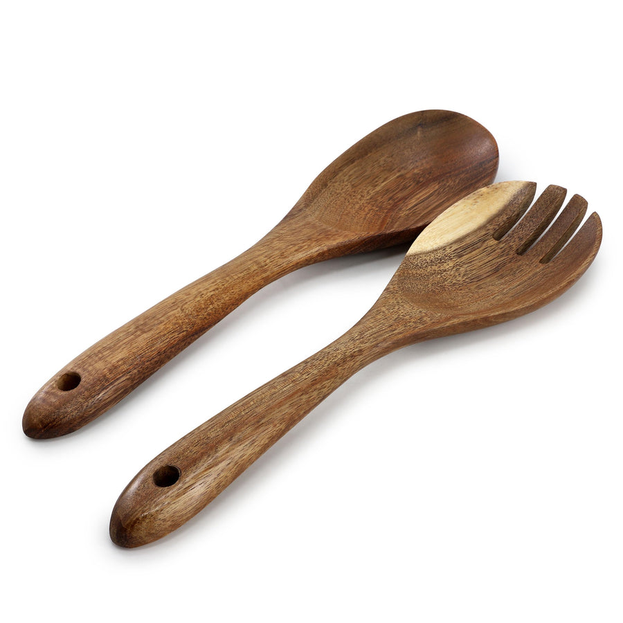 Elama 6-Piece Acacia Wood Kitchen Utensil Set