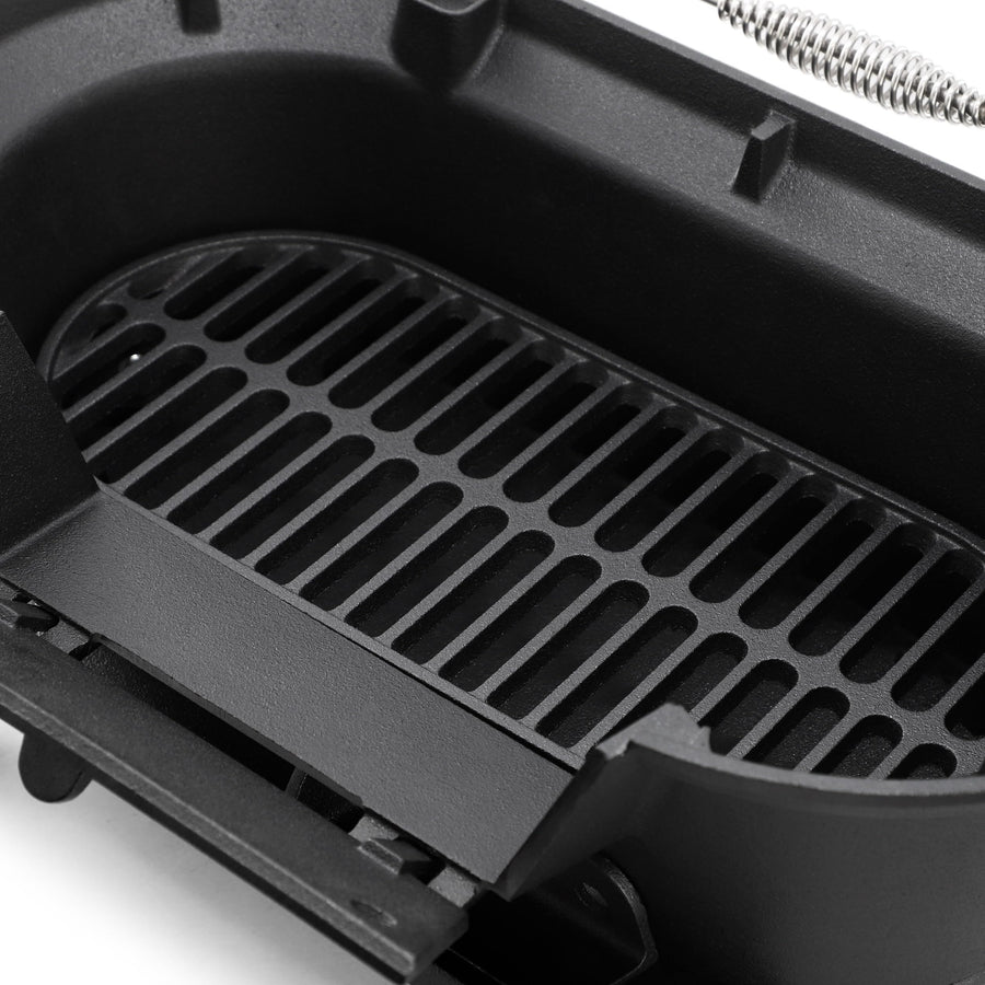 MegaChef cast iron hibachi charcoal grill product photo 6