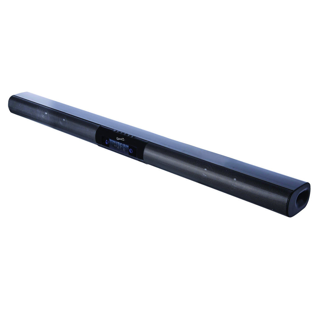 SuperSonic SC-1419SBA 37-Inch 40W Bluetooth & Wi-Fi Soundbar with Alexa Voice Control - Optical, RCA, Aux, FM Radio