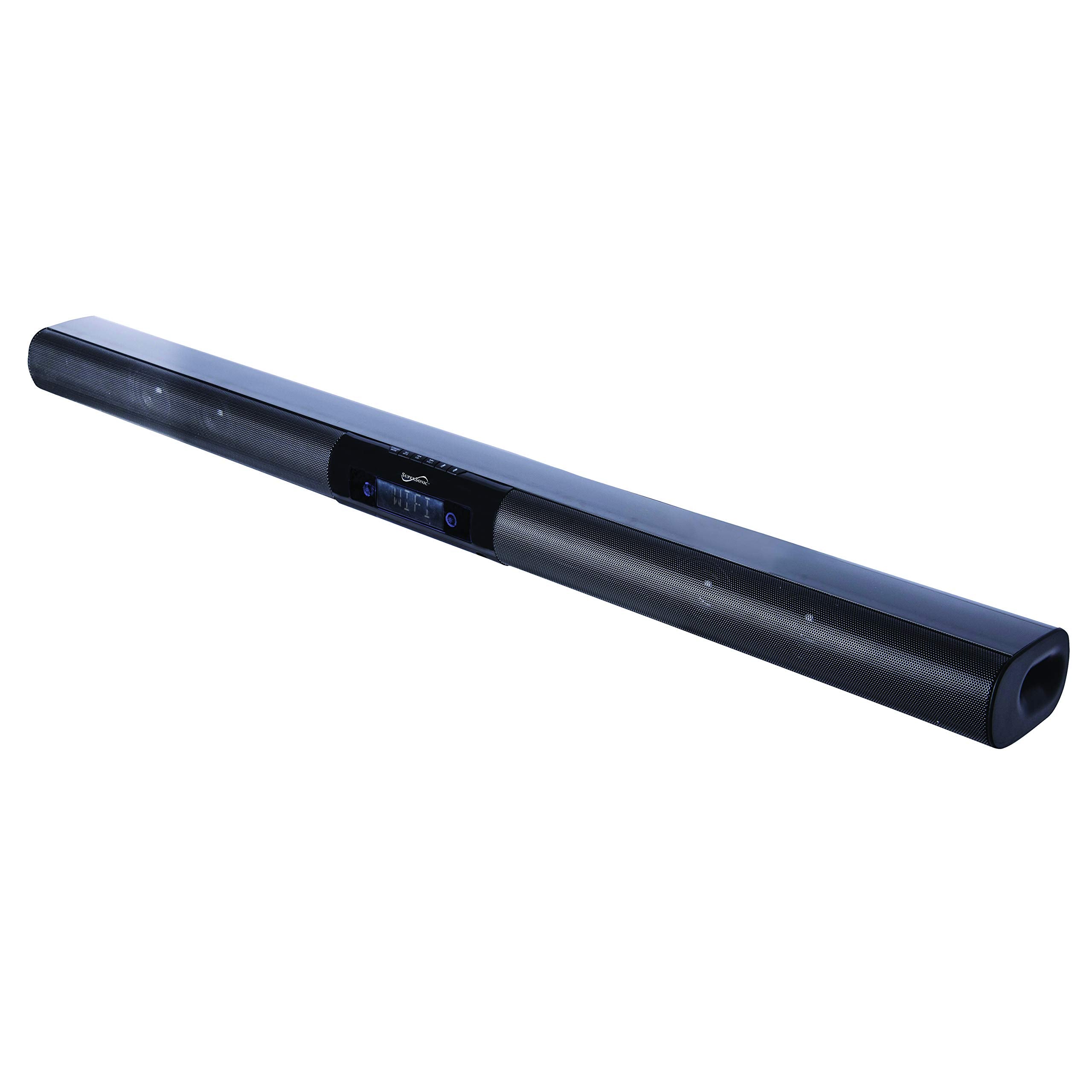 SuperSonic SC-1419SBA 37-Inch 40W Bluetooth & Wi-Fi Soundbar with Alexa Voice Control - Optical, RCA, Aux, FM Radio