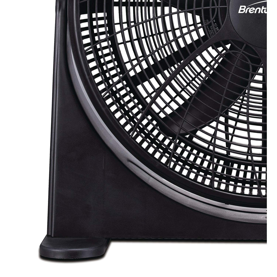 Brentwood Kool Zone F-20BKR 20 Inch High Velocity Floor Fan with 3 Speeds, Black