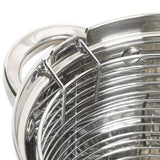 Oster Sangerfield 91537.03 Stainless Steel Stovetop Fry Pot Set, 3.65 Quart 3-Piece