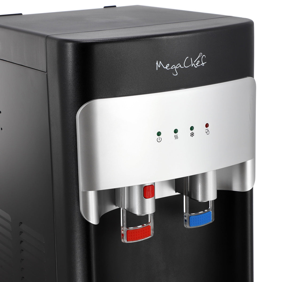 MegaChef Bottom-Load Hot & Cold Water Dispenser, Black, 5-Gallon