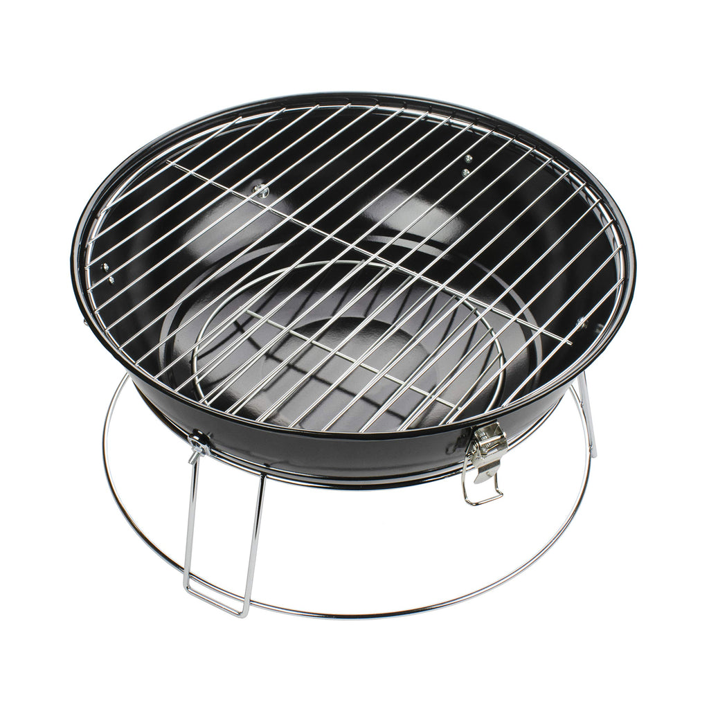 Brentwood BB-1400R 14 Inch Portable Charcoal BBQ Grill in Red with 150 Sq In Grate