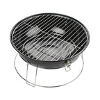 Brentwood BB-1400R 14 Inch Portable Charcoal BBQ Grill in Red with 150 Sq In Grate