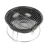 Brentwood portable charcoal grill with 14 inch cooking grate