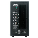 SuperSonic SC-38HT 5.1 Channel DVD Home Theater System with Karaoke - 75W Total, 2 Microphone Jacks, USB Input, FM Radio, Region Free