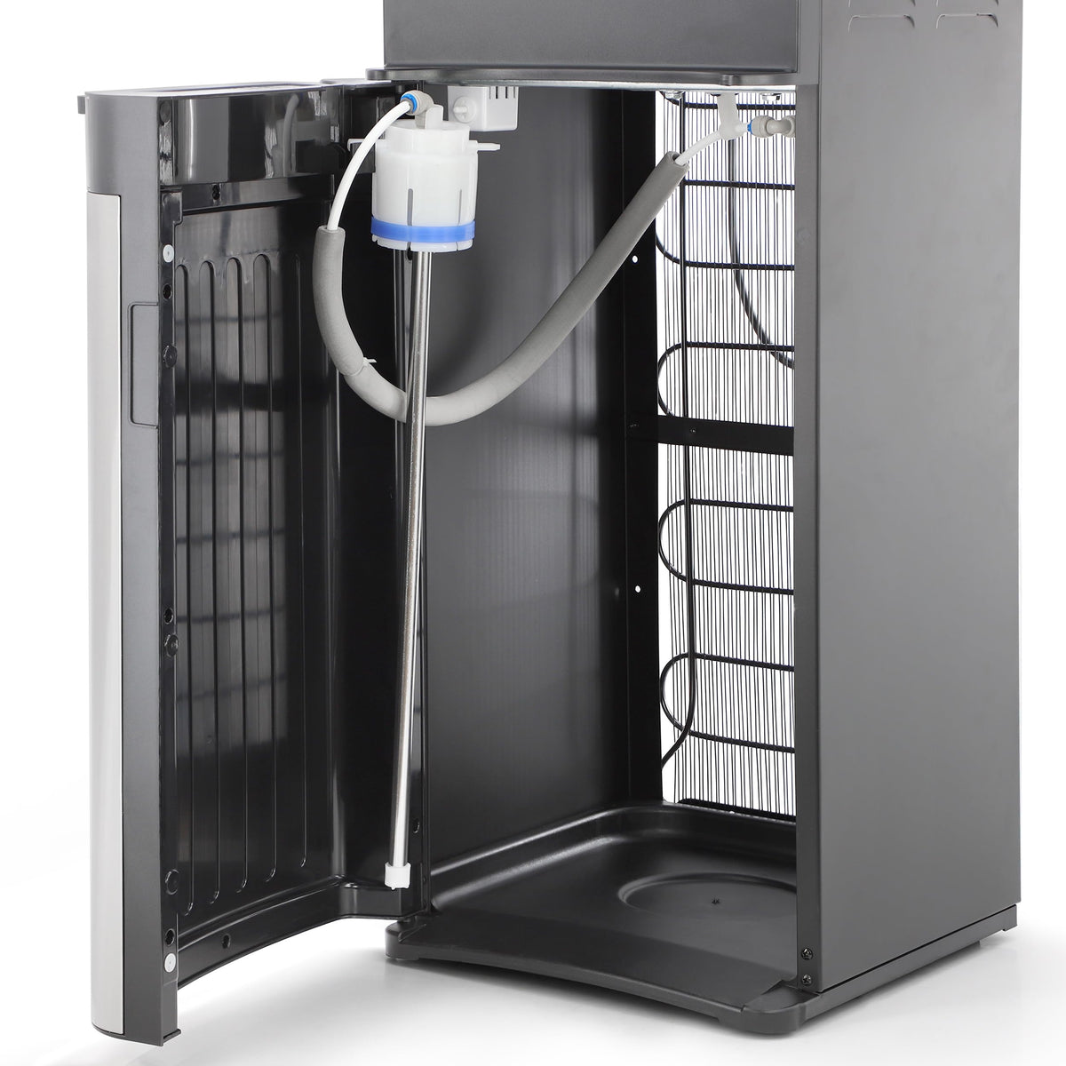 MegaChef MWD-1000 5-Gallon Bottom-Load Water Dispenser with UV Self-Cleaning, Hot/Room/Cold