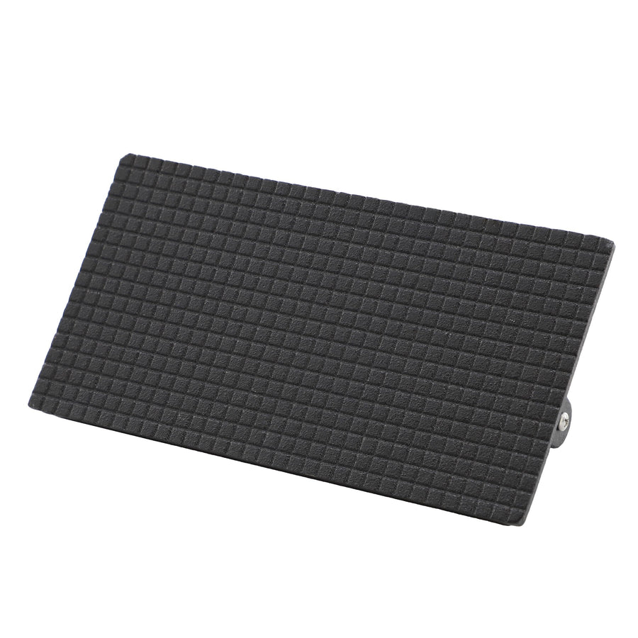 MegaChef MC-455 8 x 4 Inch Rectangle Pre-Seasoned Cast Iron Grill Press, 2.6 lb Bacon, Burger and Panini Weight