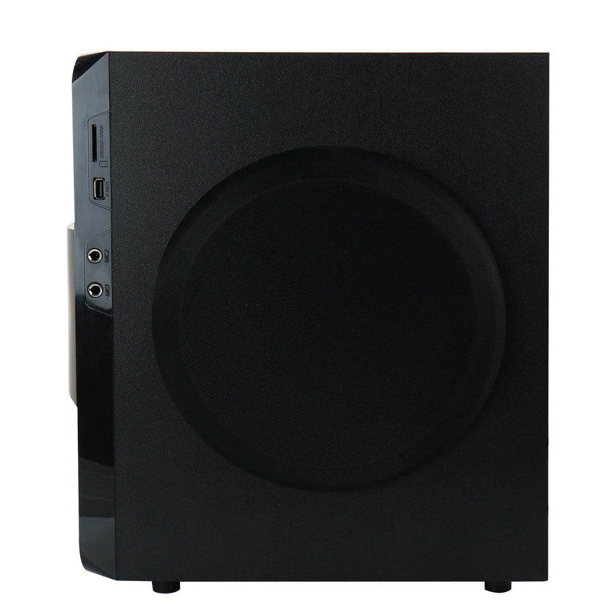 beFree Sound BFS-855 5.1 Channel Surround Sound Bluetooth Speaker System, Black