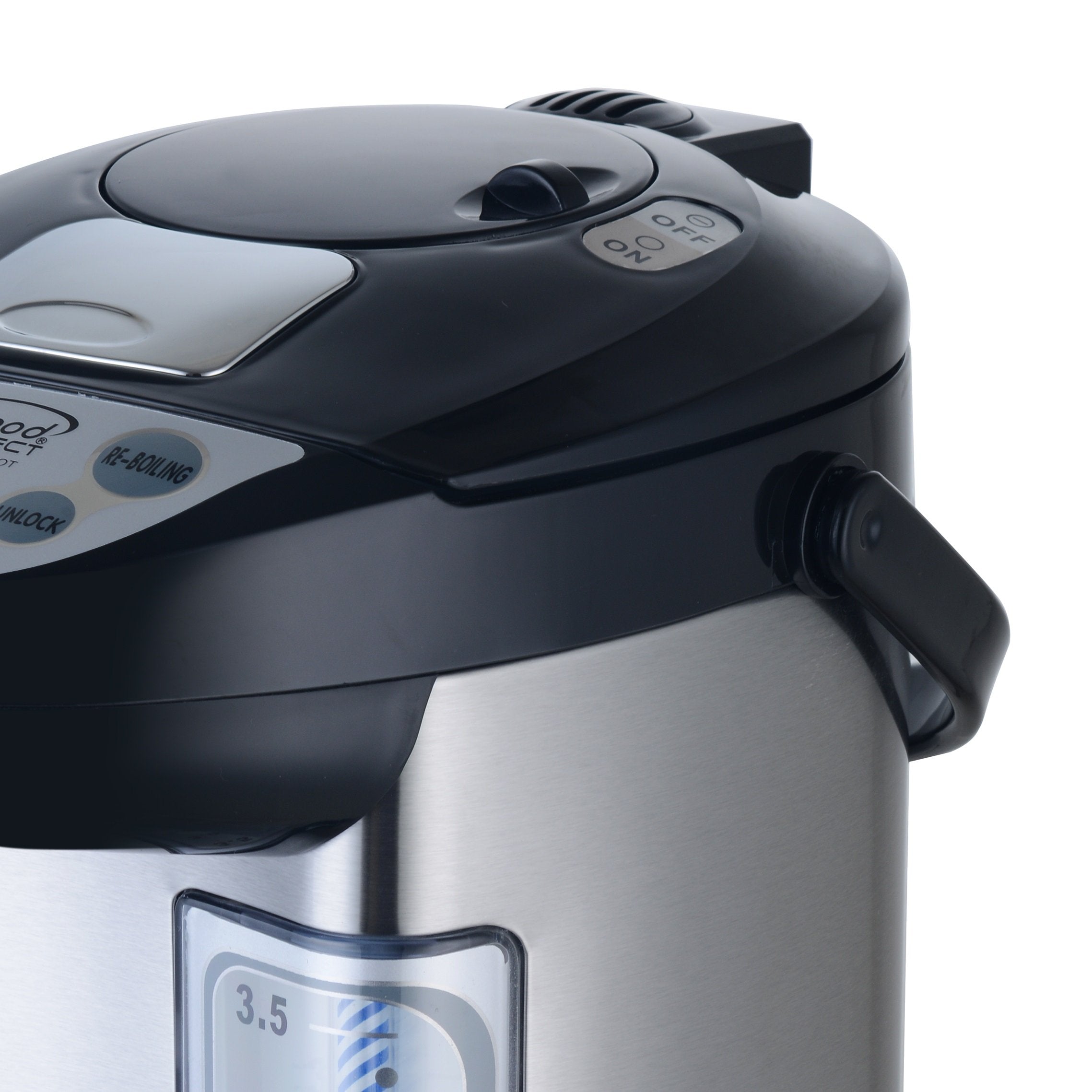 Brentwood Select KT-40BS 4-Liter Electric Instant Hot Water Dispenser - Stainless Steel, 750W with 3 Temperature Settings
