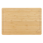 Gibson Home Forestview 18" x 12" Bamboo Cutting Board with Juice Grooves