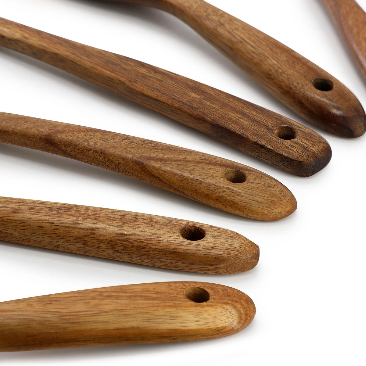 Elama 6-Piece Acacia Wood Kitchen Utensil Set