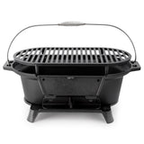 MegaChef cast iron hibachi charcoal grill product photo 2