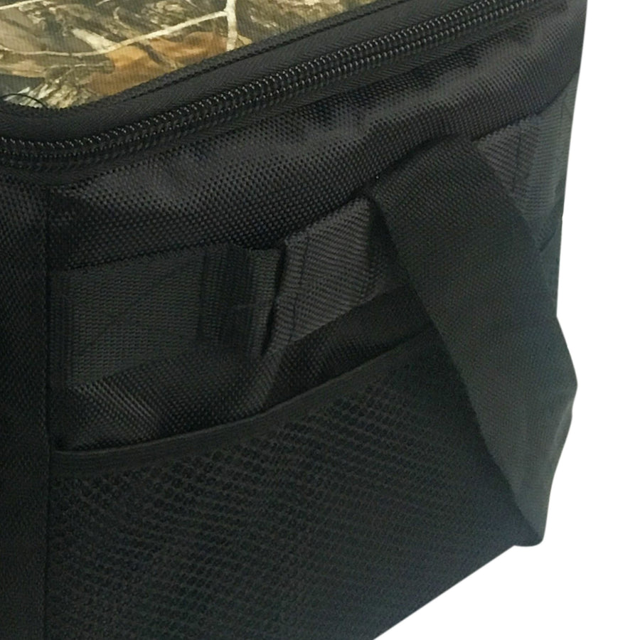 Brentwood Kool Zone CM-2400 24-Can Insulated Cooler Bag with Hard Liner, Realtree Edge Camo