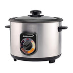 Brentwood TS-1020S 10-Cup Stainless Steel Persian Rice Cooker – Crunchy Tahdig with Timer