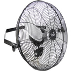 Vie Air Dual-Function 18" Wall-Mountable & Floor Fan – 3-Speed Industrial Air Circulator for Garage, Workshop, Gym & Home