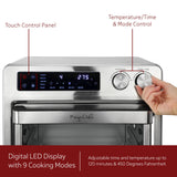 MegaChef 25-Liter Digital Air Fryer & Convection Countertop Oven