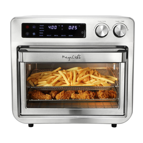 MegaChef 25-Liter Digital Air Fryer & Convection Countertop Oven