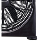 Brentwood Kool Zone F-20BKR 20 Inch High Velocity Floor Fan with 3 Speeds, Black