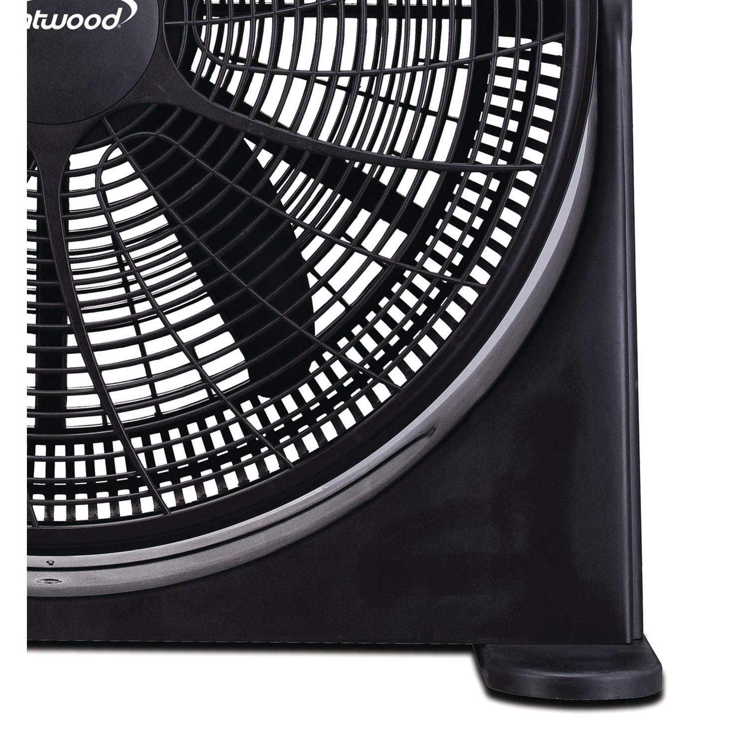 Brentwood Kool Zone F-20BKR 20 Inch High Velocity Floor Fan with 3 Speeds, Black
