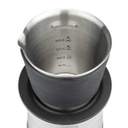 Brentwood GA-401S 15oz Cordless Electric Milk Frother, Warmer & Hot Chocolate Maker, Stainless Steel - Hot Froth, Cold Froth, Heat