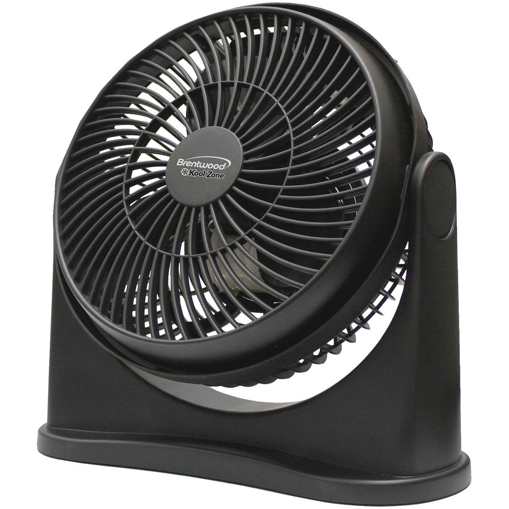 Brentwood Kool Zone F-8BKR 8-inch black high-velocity air circulator fan