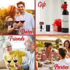 Brentwood WA-2000BK Automatic Vacuum Wine Preserver and Bottle Stopper, Black