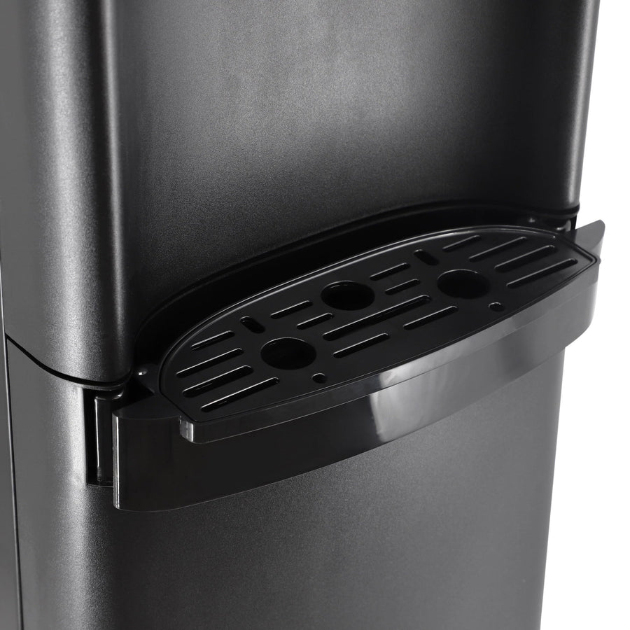 MegaChef Bottom-Load Hot & Cold Water Dispenser, Black, 5-Gallon