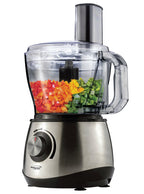 Brentwood Select FP-581 8-Cup Food Processor — Stainless Steel Multi-Speed Chopper, Slicer & Shredder with Pulse, BPA-Free 1.9L Bowl