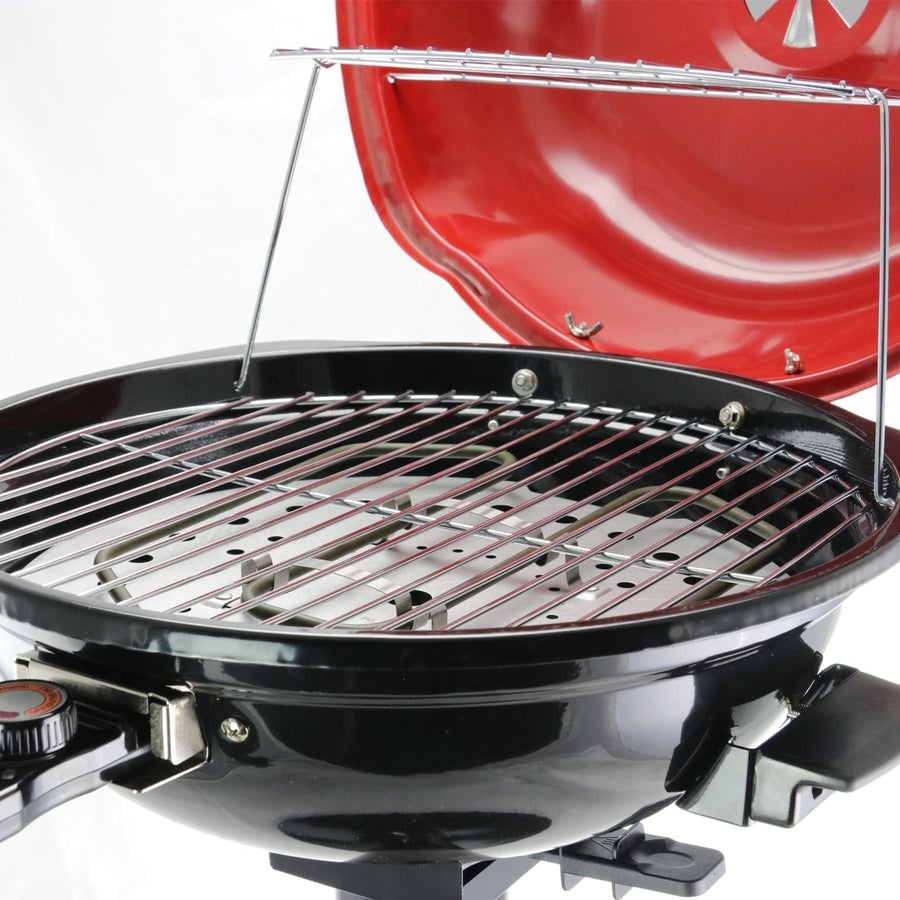 Better Chef 15-inch Electric Barbecue Grill, 1600W Indoor & Outdoor with Adjustable Thermostat