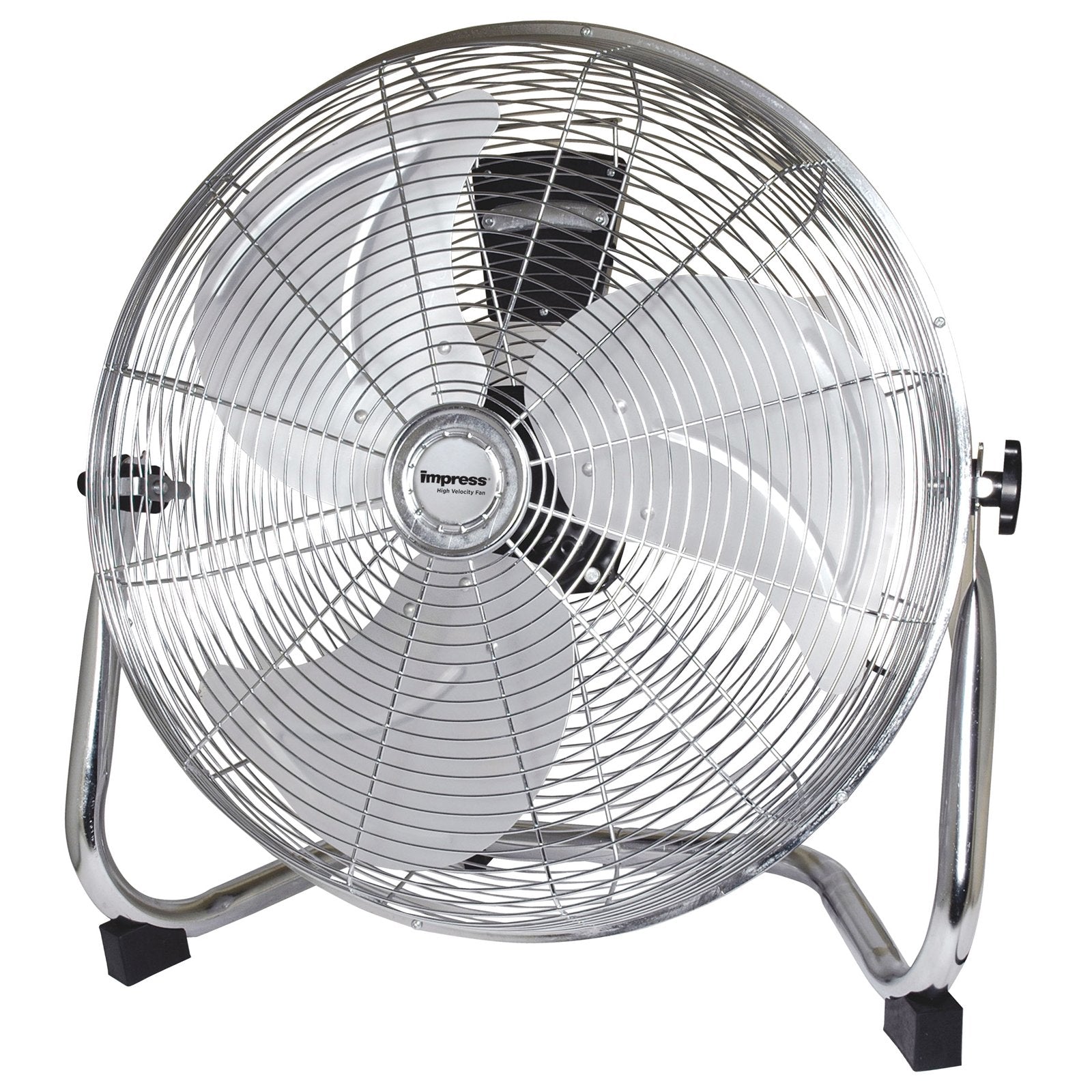 Impress 18 Iinch High Velocity Metal Fan- Chrome