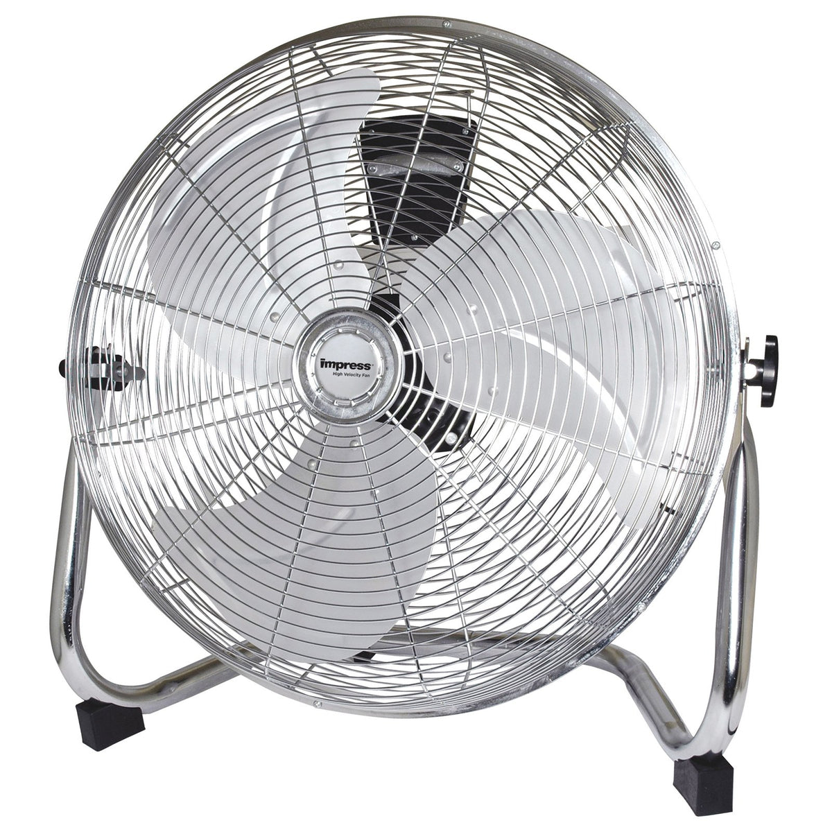 Impress 18 Iinch High Velocity Metal Fan- Chrome