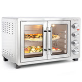 MegaChef 47-Quart French Door Rotisserie Convection Countertop Oven