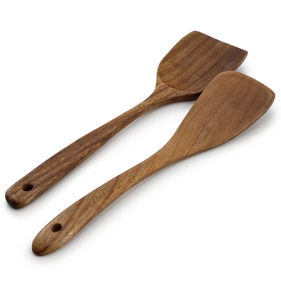 Elama 6-Piece Acacia Wood Kitchen Utensil Set