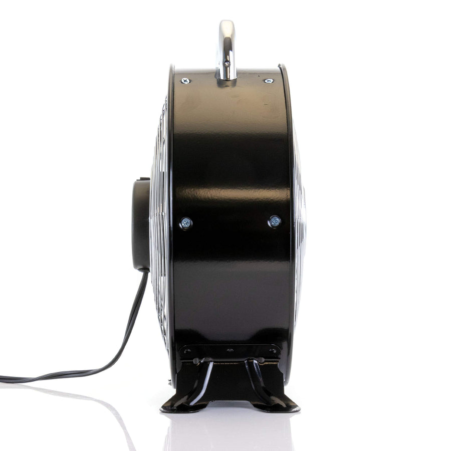 Vie Air VA-12DF 12 Inch High Velocity Dual-Speed Retro Metal Drum Fan