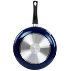 Oster Luneta 11.5-Inch Aluminum Nonstick Frying Pan, Blue