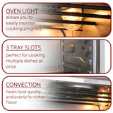 MegaChef 25-Liter Digital Air Fryer & Convection Countertop Oven