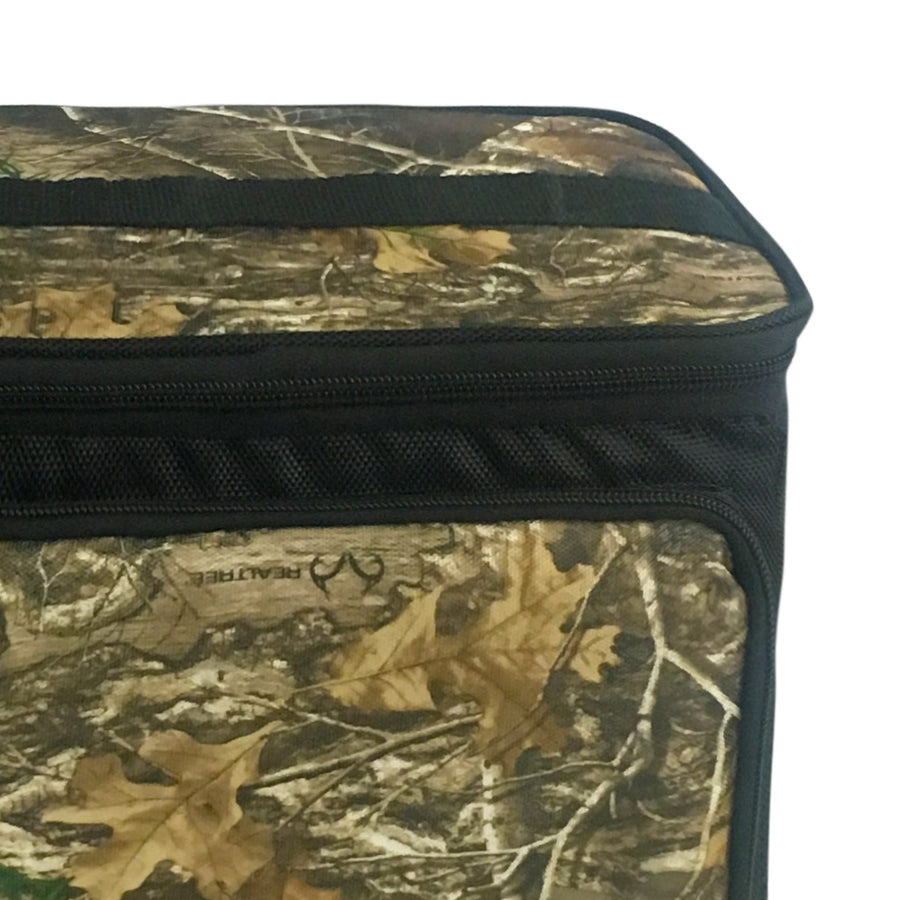 Brentwood Kool Zone 12-Can Insulated Cooler Bag with Hard Liner, Realtree Edge Camo