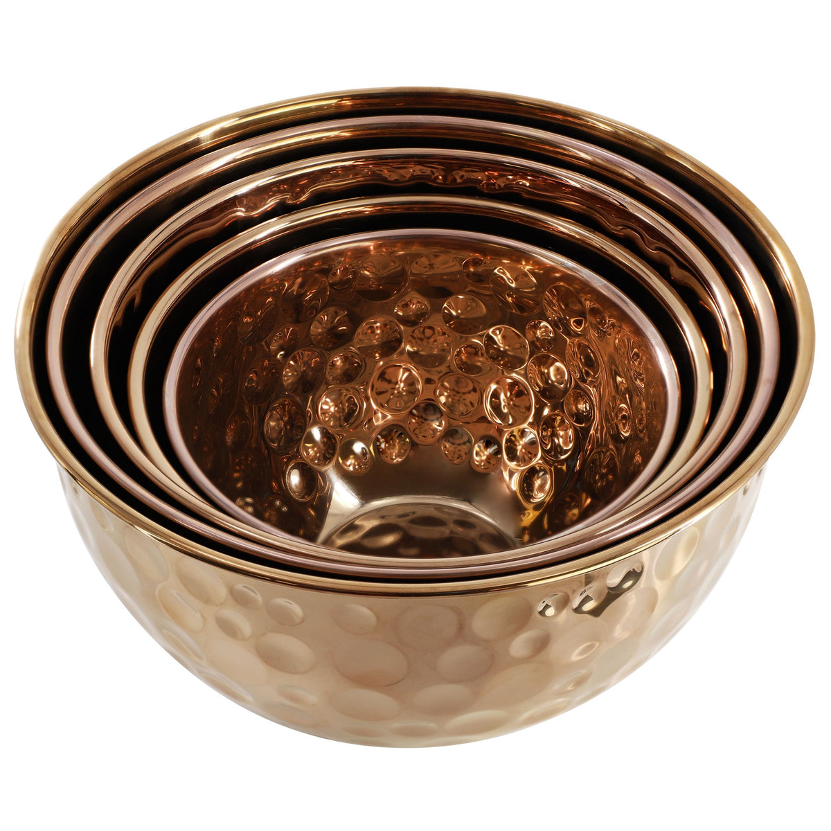 MegaChef Hammered Bowls product photo 4
