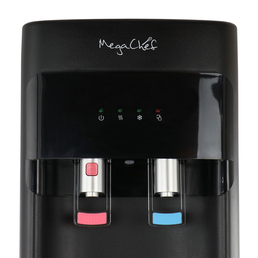 MegaChef MC-HWD1158 Bottom-Load Hot & Cold Water Dispenser, Silver