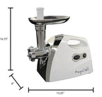 MegaChef 1200-Watt Electric Meat Grinder – Heavy-Duty Automatic Sausage & Burger Maker for Home