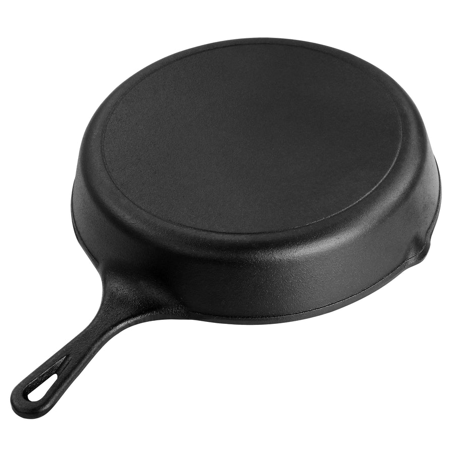 Underside of the 12 inch cast iron frying pan