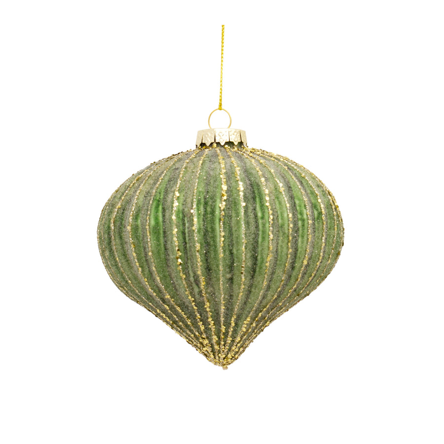 Ribbed Green Ornaments product photo 7