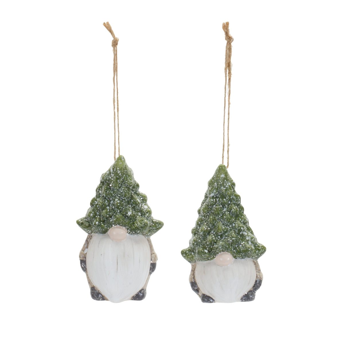 Terra Cotta Gnome Ornament Set of 6 product photo 3