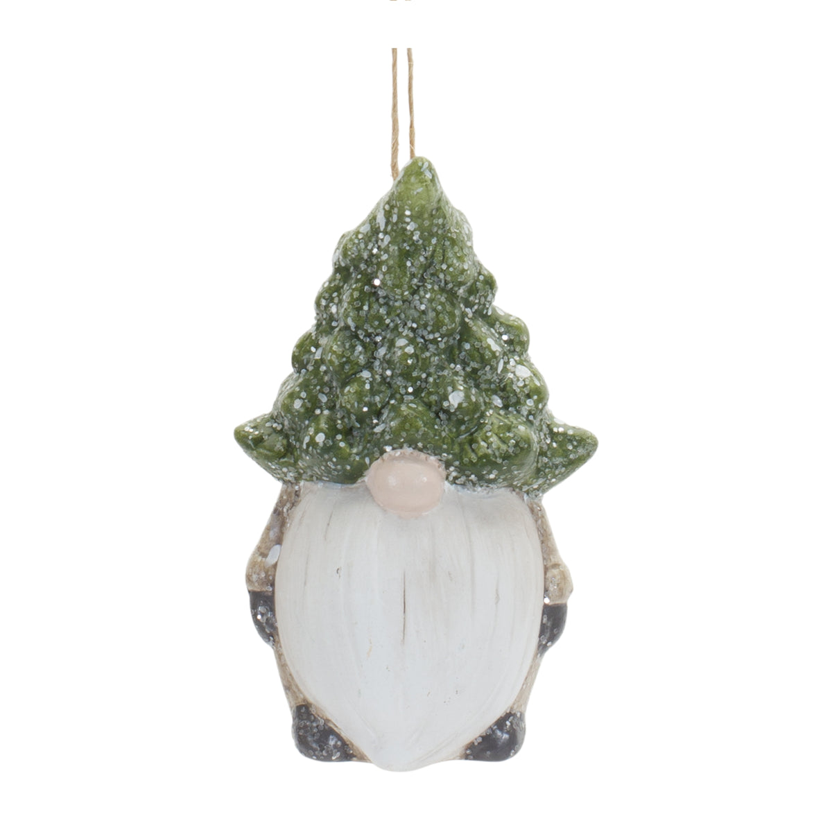 Terra Cotta Gnome Ornament Set of 6 product photo 4